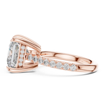 Gold Ring DDLR-250, Rose Gold, view 3