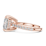 Gold Ring DDLR-250, Rose Gold, view 3