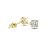 Gold Earrings AER-107, Yellow Gold