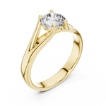 Gold Ring LR-0009, Yellow Gold, view 2