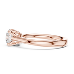 Gold Ring DDLR-563, Rose Gold, view 3
