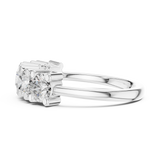 Gold Ring DDLR-617, White Gold, view 3