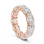Gold Ring DDLR-707, Rose Gold, view 1