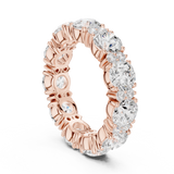 Gold Ring DDLR-707, Rose Gold, view 1