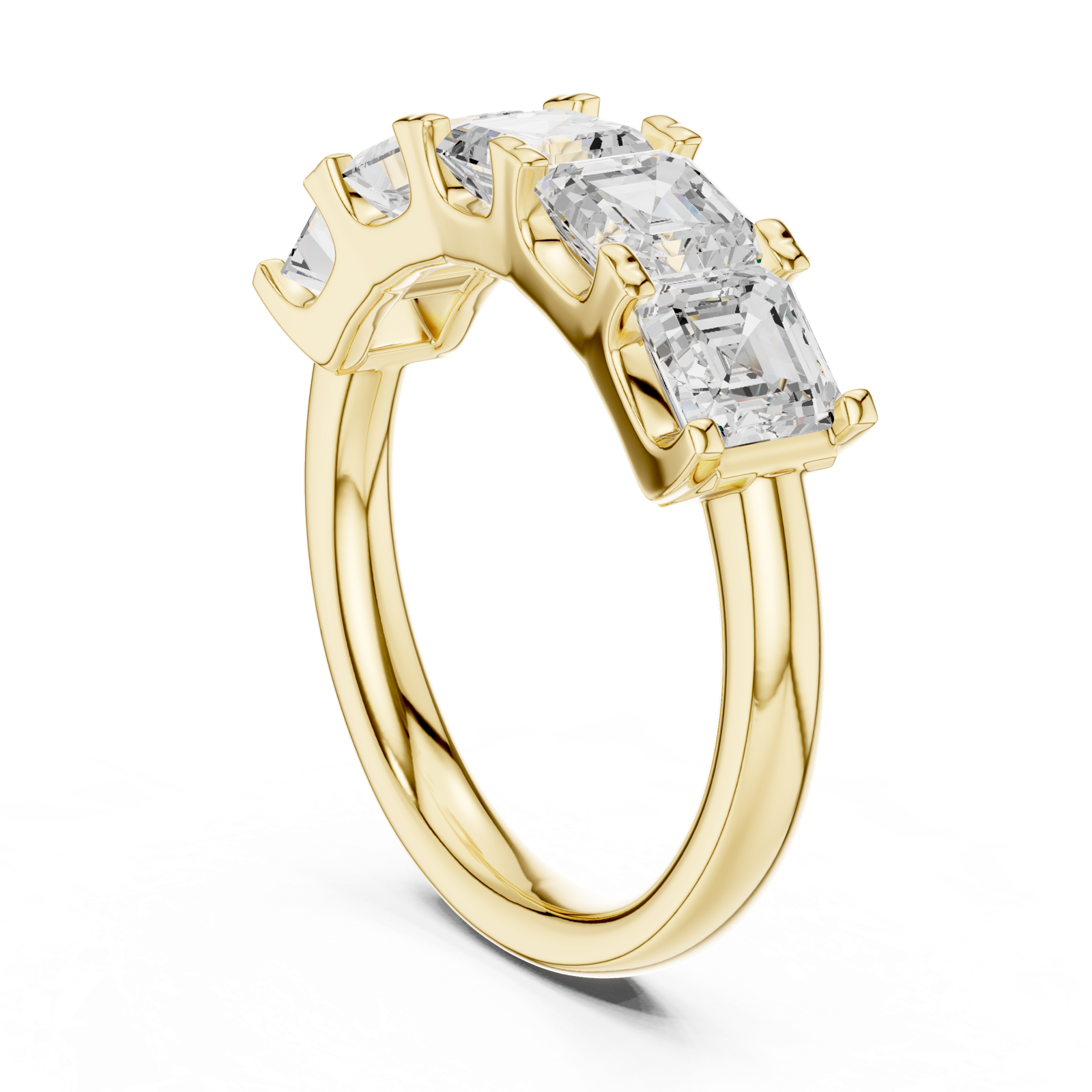Gold Ring DDLR-701, Yellow Gold, view 1