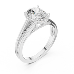 Gold Ring DDLR-995, White Gold, view 2