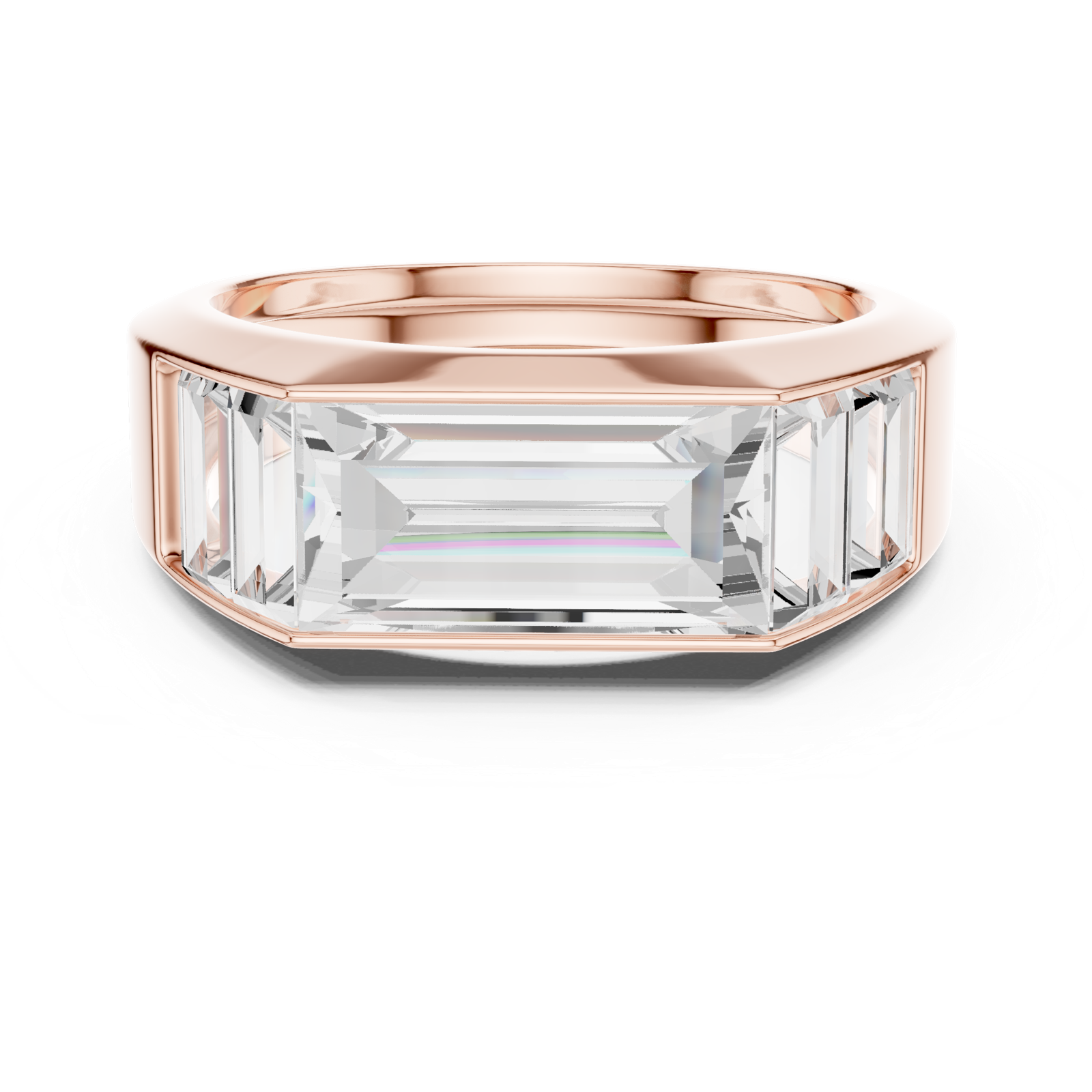 Gold Ring SBMR(37), Rose Gold