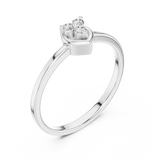 Gold Ring LR-01 (94), White Gold, view 2