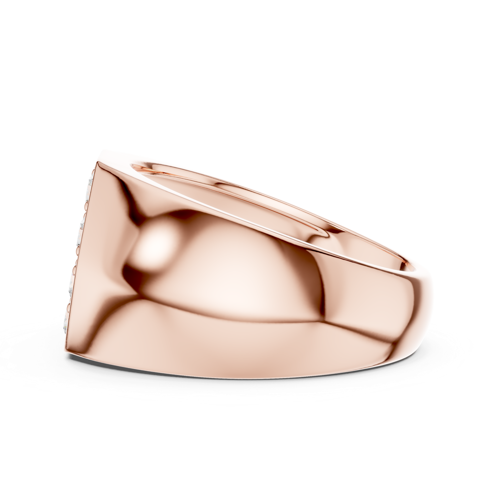 Gold Ring SBMR(40), Rose Gold, view 3
