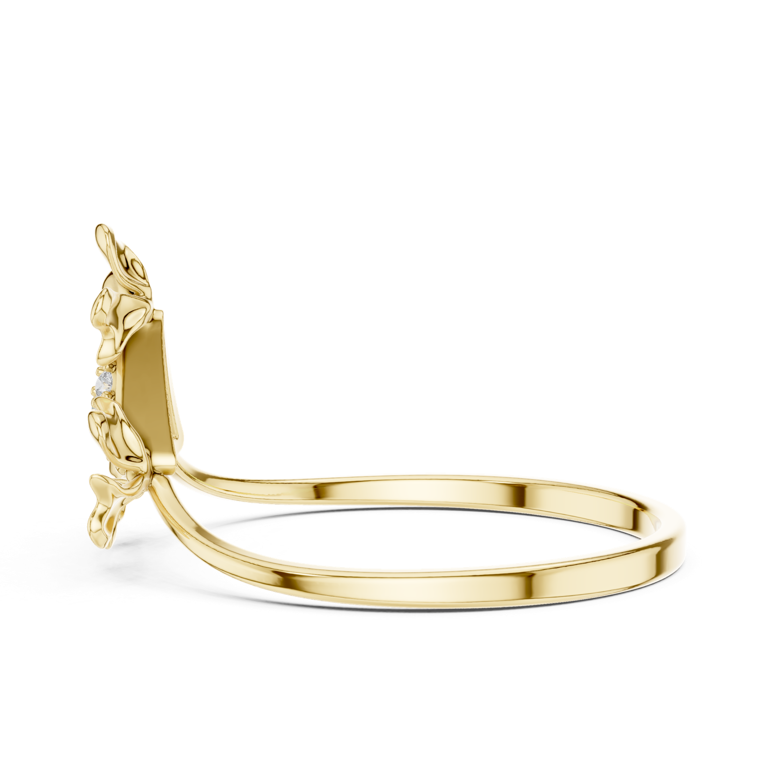 Gold Ring 1 (201), Yellow Gold, view 3