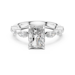 Gold Pendant 9-10040L_SS10, White Gold