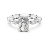 Gold Pendant 9-10040L_SS10, White Gold