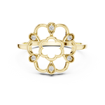 Gold Ring DR-6200, Yellow Gold