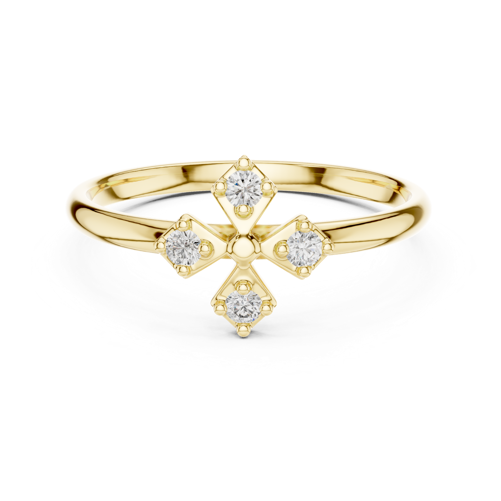 Gold Ring 1 (260), Yellow Gold, view 4