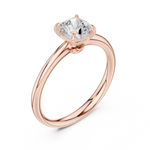 Gold Ring DDLR-799, Rose Gold, view 2
