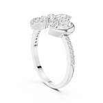 Gold Ring LR-01 (57), White Gold
