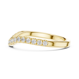 Gold Ring DDLR-791, Yellow Gold, view 3