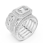 Gold Ring DDLR-849, White Gold, view 2