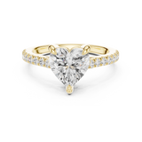 Gold Ring DDLR-878, Yellow Gold, view 4