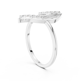 Gold Ring DR-6246, White Gold, view 1