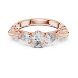 Gold Ring LR-0031, Rose Gold