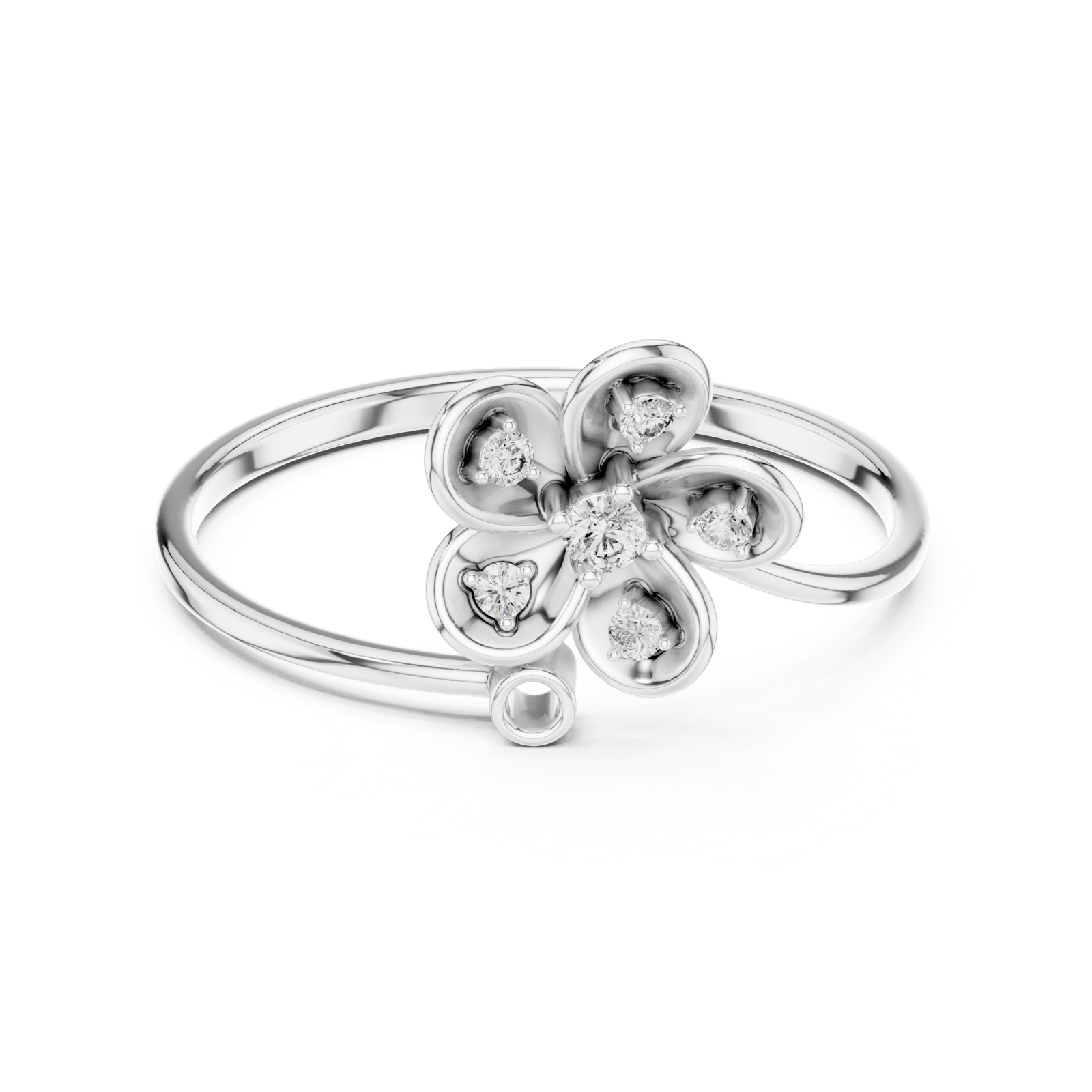 Gold Ring 1 (195), White Gold