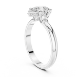 Gold Ring DDLR-1059, White Gold, view 1
