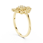 Gold Ring DR-6252, Yellow Gold, view 1