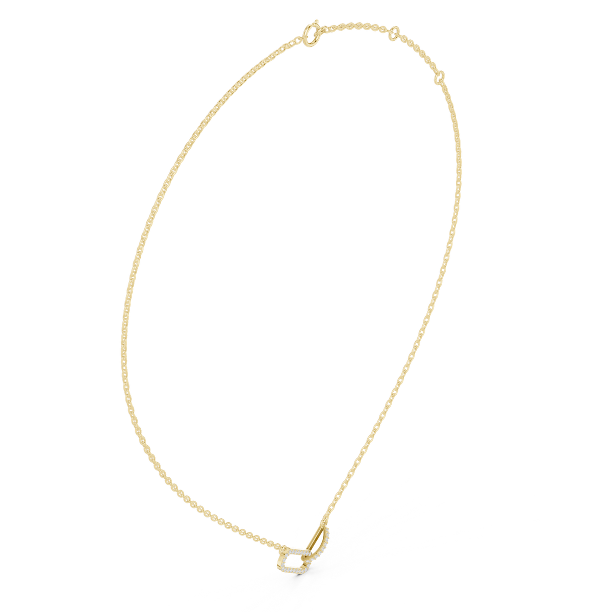 Gold Necklace SBWN (50), Yellow Gold, view 1