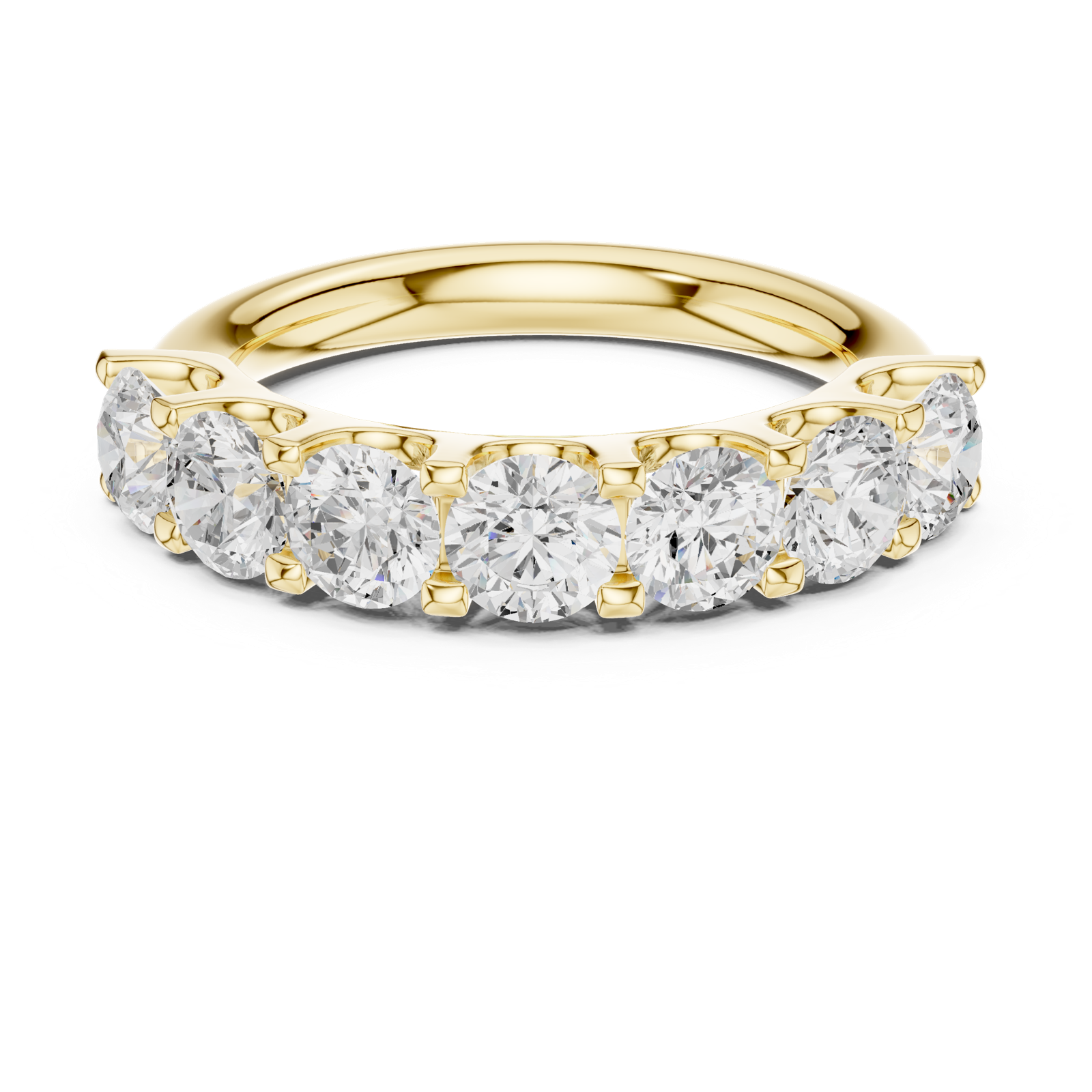 Gold Ring DDLR-684, Yellow Gold, view 4