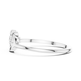 Gold Ring DR-6226, White Gold, view 3