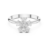 Gold Ring HLR-92, White Gold, view 4