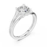 Gold Ring DDLR-574, White Gold, view 2
