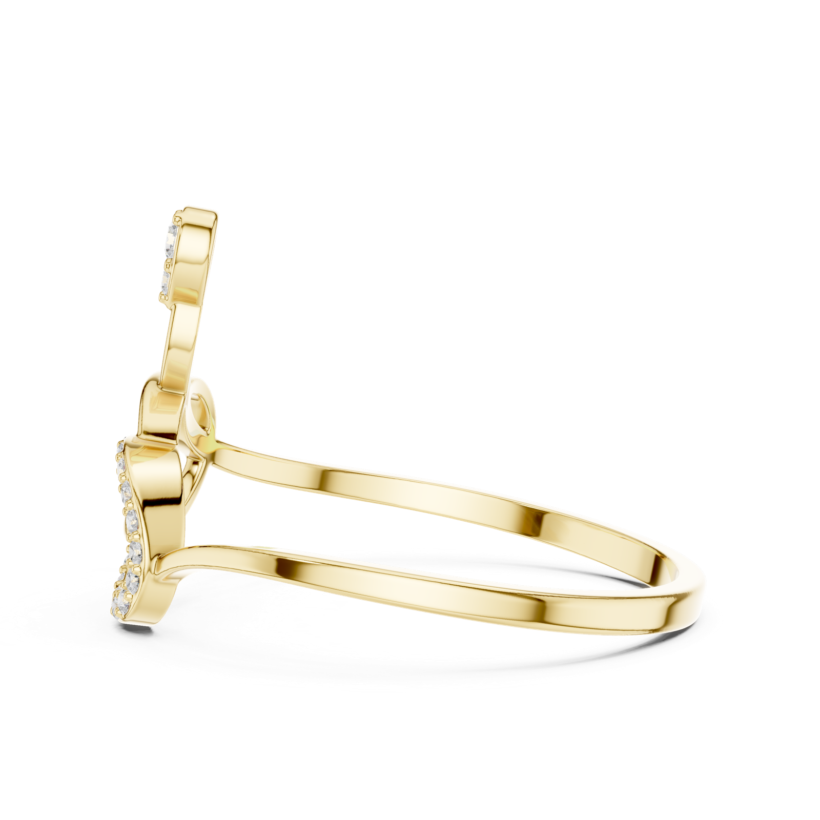 Gold Ring 1 (114), Yellow Gold, view 3