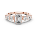 Gold Ring DDLR-1068, Rose Gold