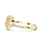 Gold Ring LR-01 (56), Yellow Gold, view 3