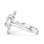 Gold Pendant 9-10025L_09, White Gold, view 3