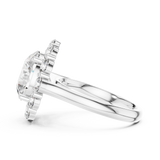 Gold Pendant 9-10025L_09, White Gold, view 3