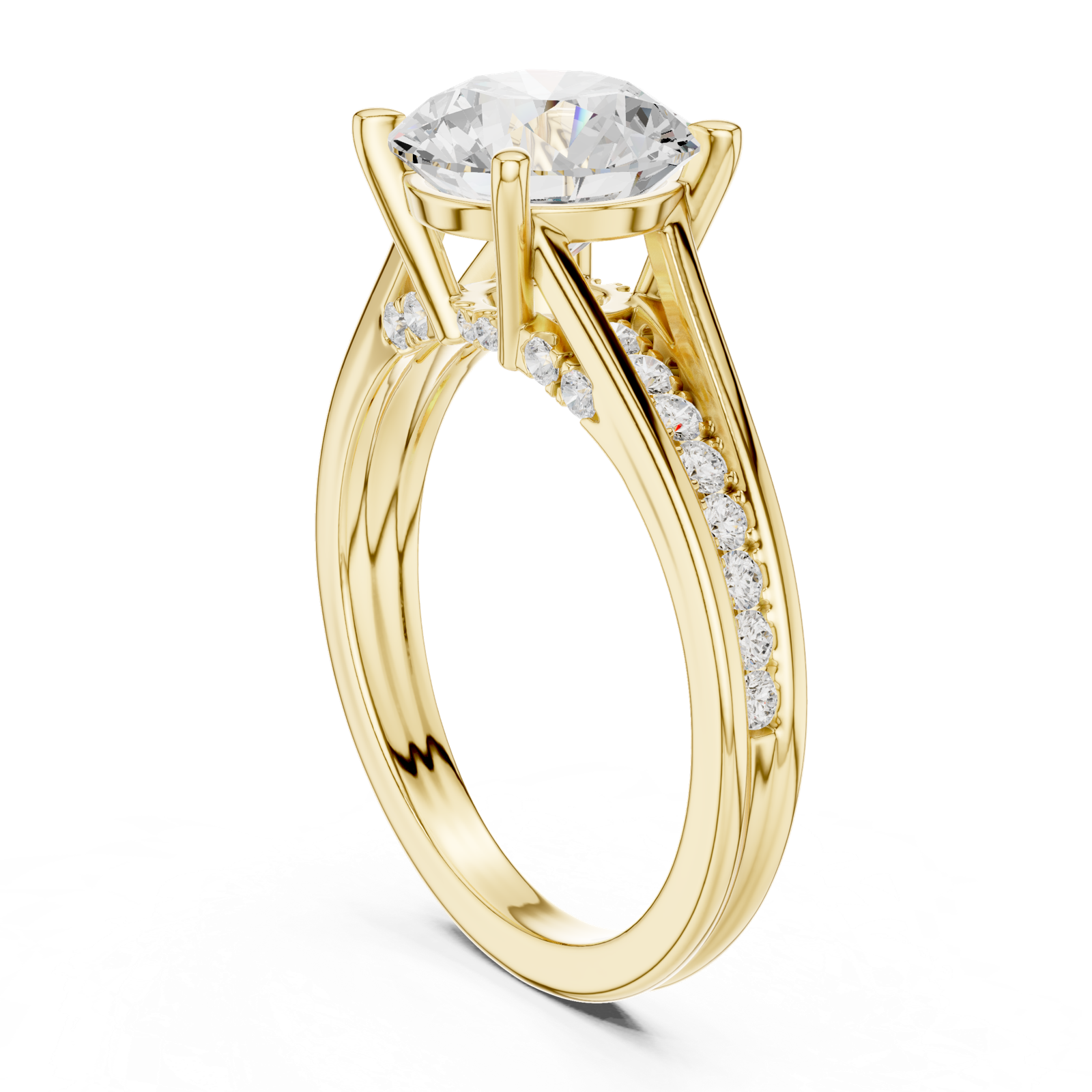 Gold Ring DDLR-999, Yellow Gold