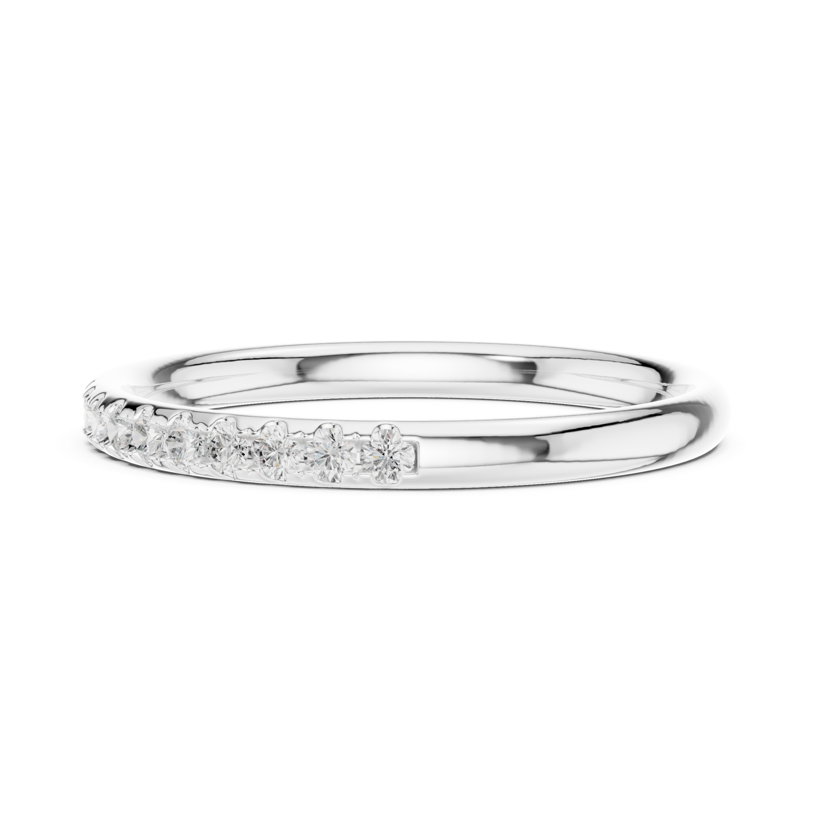 Gold Ring DDLR-793, White Gold, view 3