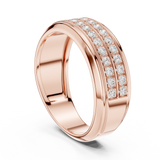 Gold Ring SBMR(8), Rose Gold