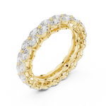Gold Ring DDLR-309, Yellow Gold, view 2