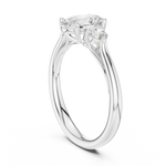Gold Ring DDLR-727, White Gold, view 1