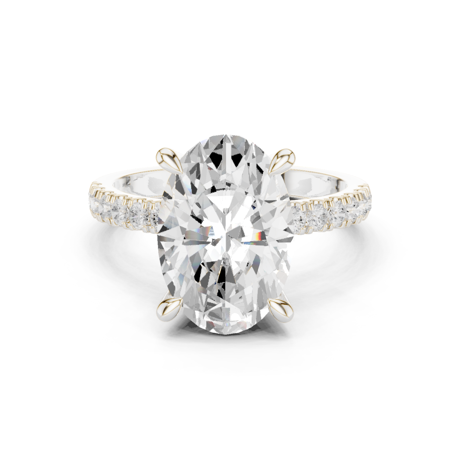 Gold Ring DDLR-259, White Gold
