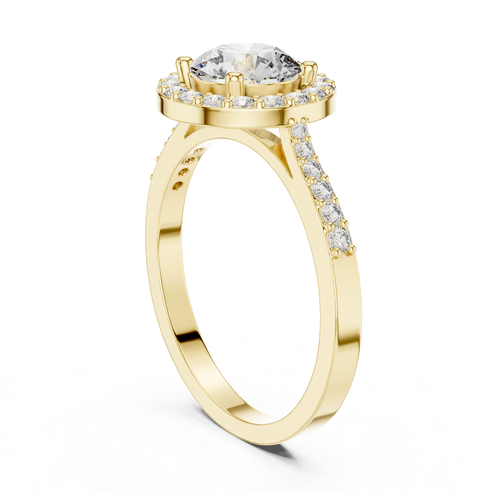 Gold Ring ALR-113, Yellow Gold