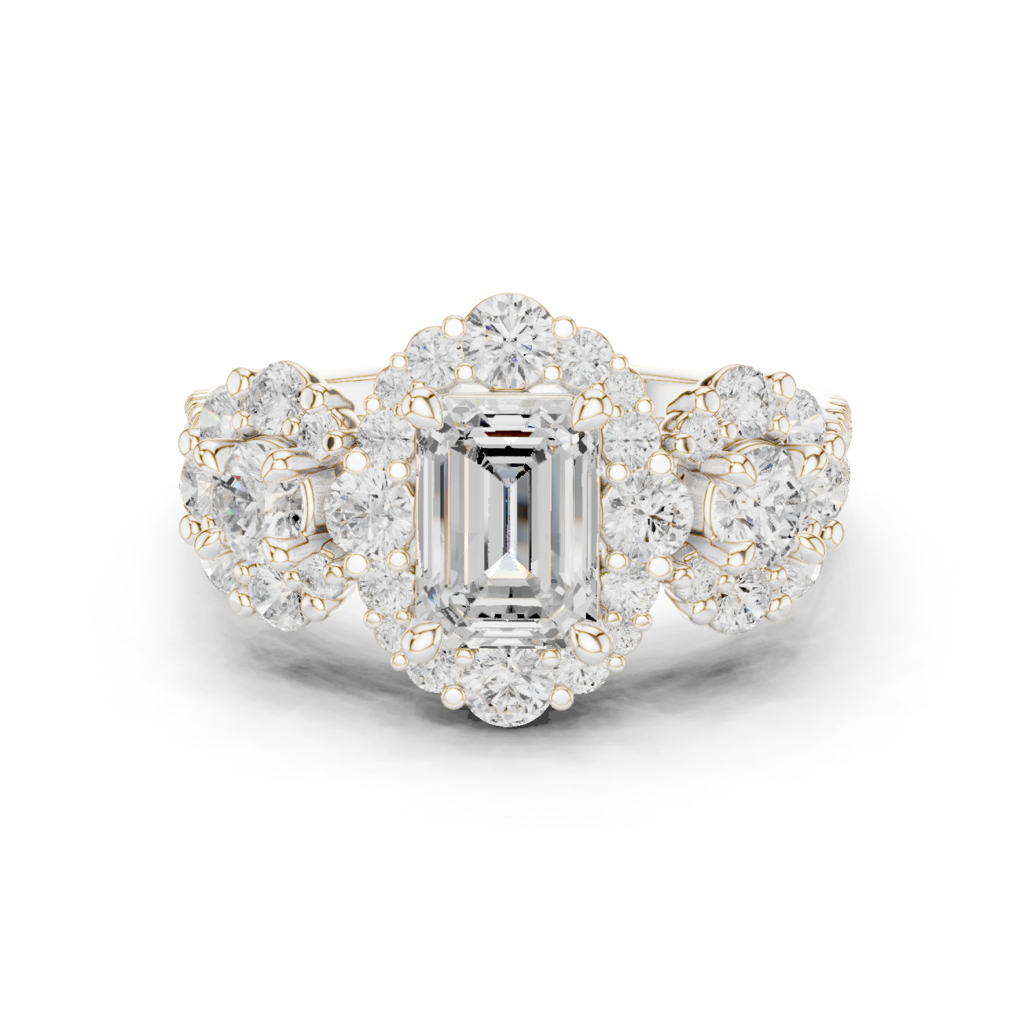 Gold Ring DDLR-279, White Gold