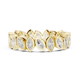 Gold Ring DDLR-311, Yellow Gold, view 3