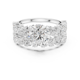 Gold Ring DDLR-939, White Gold, view 4