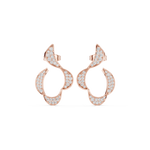 Gold Earrings SBER(37), Rose Gold