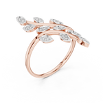 Gold Ring 12-10066@L, Rose Gold, view 2